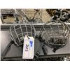 Image 2 : LOT OF ASSORTED SILVER HOCKEY CAGES ** CERTIFICATION NOT GUARANTEED **