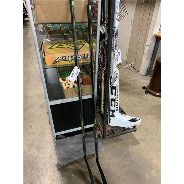 2 CCM BERGERON P46 LEFTHANDED HOCKEY STICKS