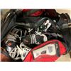 Image 2 : LARGE SHOCK DOCTOR EQUIPMENT BAG FILLED WITH VARIOUS SIZE SKATES WITH & WITHOUT BLADES