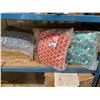 Image 1 : LOT OF ASSORTED PATIO CUSHIONS IN VARIOUS SIZES & COLOURS