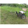 Image 1 : Horse Sulky Cart with Motorcycle Tires