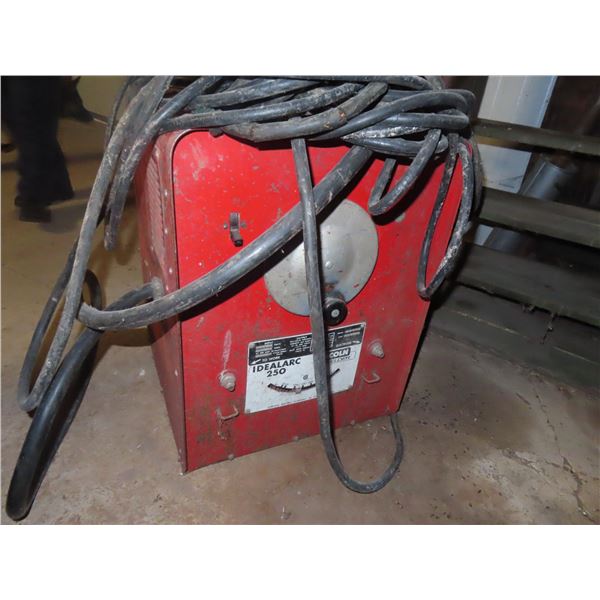 Lincoln Ideal Arc 250 Welder with Good Amount of 