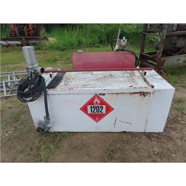 500 L Fuel Slip Tank with 12 V Pump