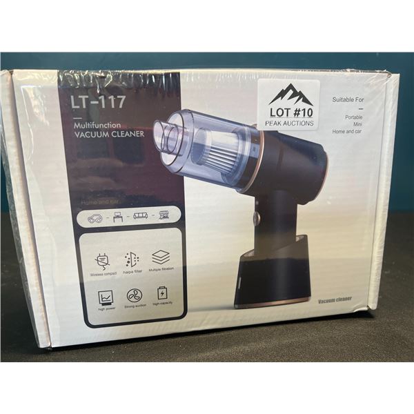 Lot of 1 Multi-Function Vacuum Cleaner/Rechargeable Air Duster Blower - Brand New Sealed!