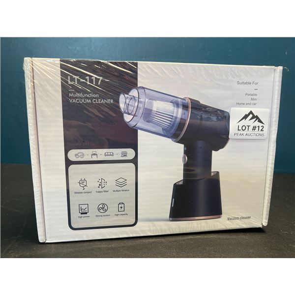 Lot of 1 Multi-Function Vacuum Cleaner/Rechargeable Air Duster Blower - Brand New Sealed!