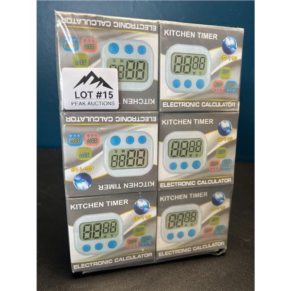 Lot of Kitchen Timers - 12 PCS