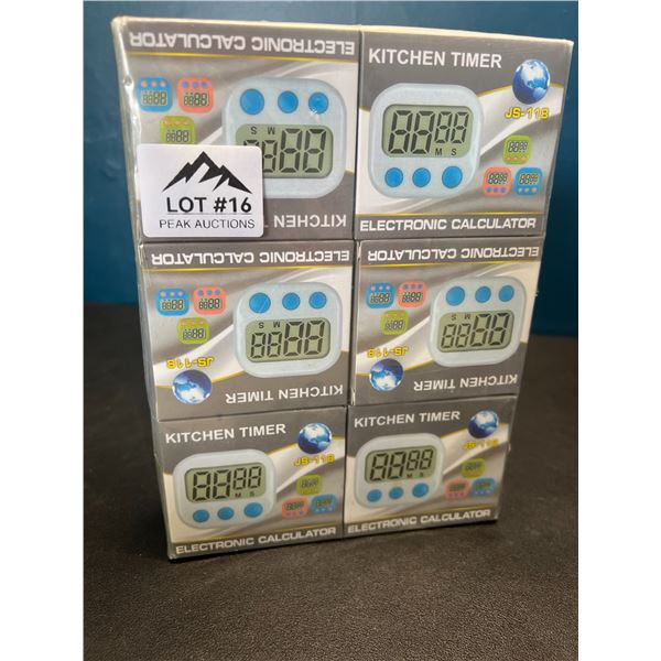 Lot of Kitchen Timers - 12 PCS