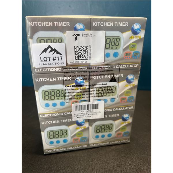Lot of Kitchen Timers - 12 PCS