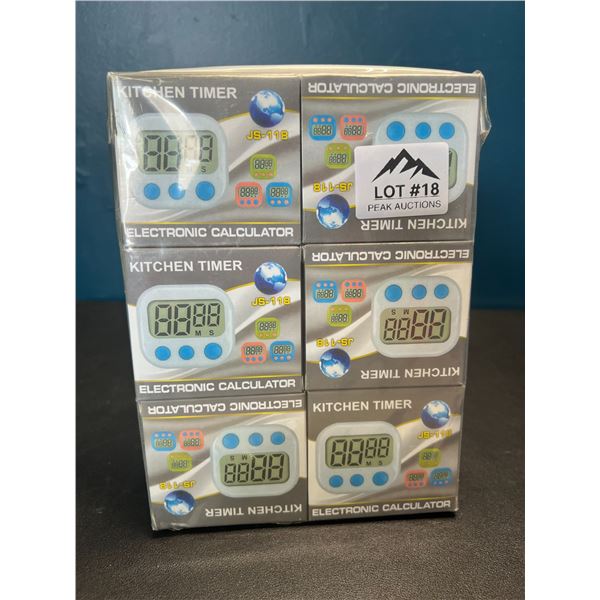 Lot of Kitchen Timers - 12 PCS
