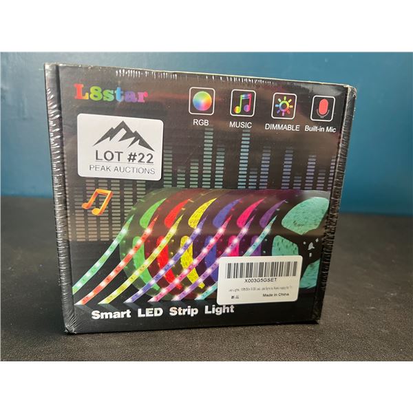 Lot of 1 Smart LED RGB Strip Light Kit (100FT Long Length!)