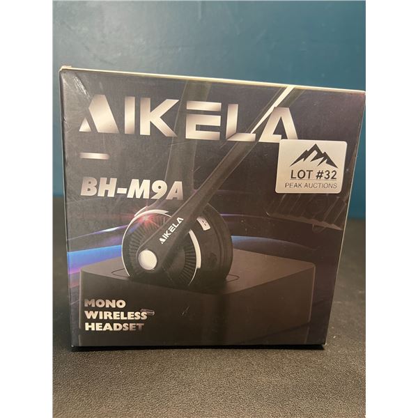 Lot of 1 Aikela BH-M9A Mono Wireless Bluetooth Headset