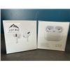 Image 1 : Lot of 2 Pairs of True Wireless Earbuds w/ Wireless Charging Case - White
