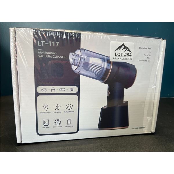 Lot of 1 Multi-Function Vacuum Cleaner/Rechargeable Air Duster Blower - Brand New Sealed!