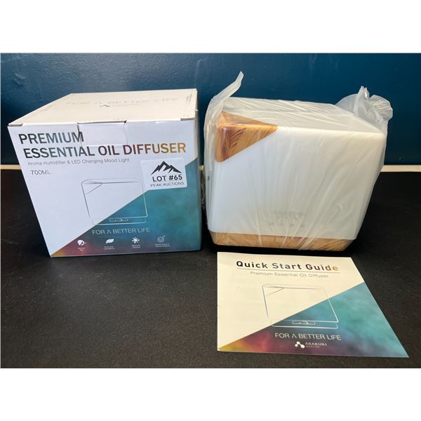 Lot of 1 Asakuki Premium Essential Oil Aroma Diffuser w/ 7 LED Light Colours