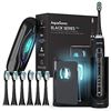Image 1 : Lot of 1 Aquasonic Black Series PRO – Ultra Whitening Power Toothbrush w/ UV Sanitizing Base