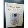 Image 1 : Lot of 1 USB-C Mini Air Cooler/Portable Fan w/ LED Display & 1000mL Tank