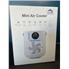 Image 1 : Lot of 1 USB-C Mini Air Cooler/Portable Fan w/ LED Display & 1000mL Tank