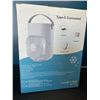 Image 2 : Lot of 1 USB-C Mini Air Cooler/Portable Fan w/ LED Display & 1000mL Tank