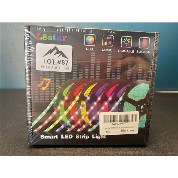 Lot of 1 Smart LED RGB Strip Light Kit (100FT Long Length!)