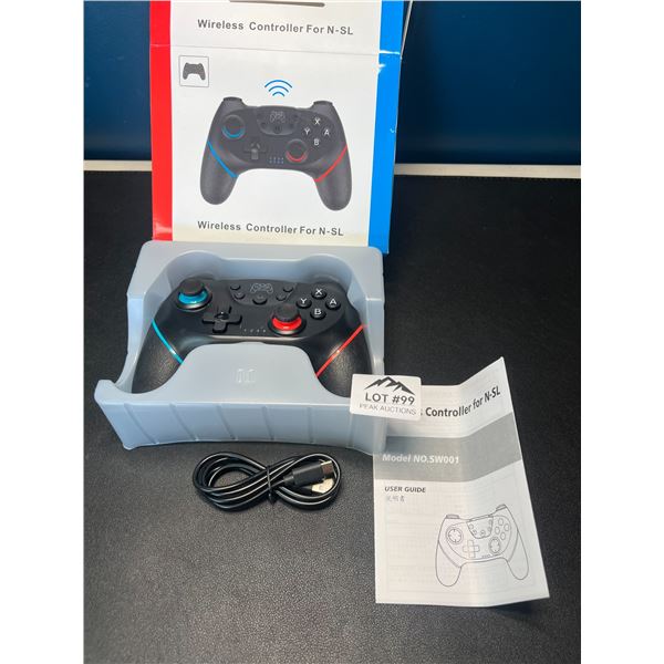 Lot of 1 Wireless Rechargeable Controller for Nintendo Switch