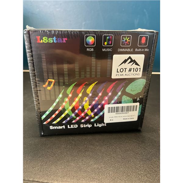 Lot of 1 Smart LED RGB Strip Light Kit (100FT Long Length!)