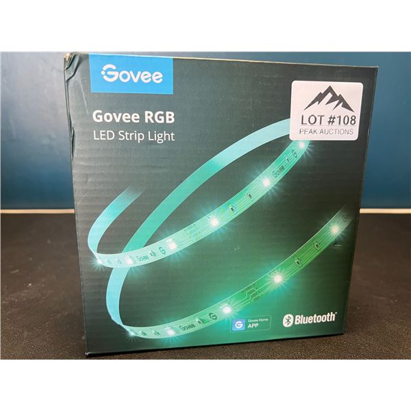 Lot of 1 Govee RGB LED Smart Strip Light Kit - 50 FT Length