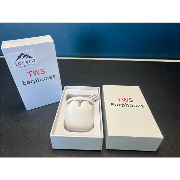 Lot of 2 Pairs of TWS Earphones/Bluetooth Earbuds
