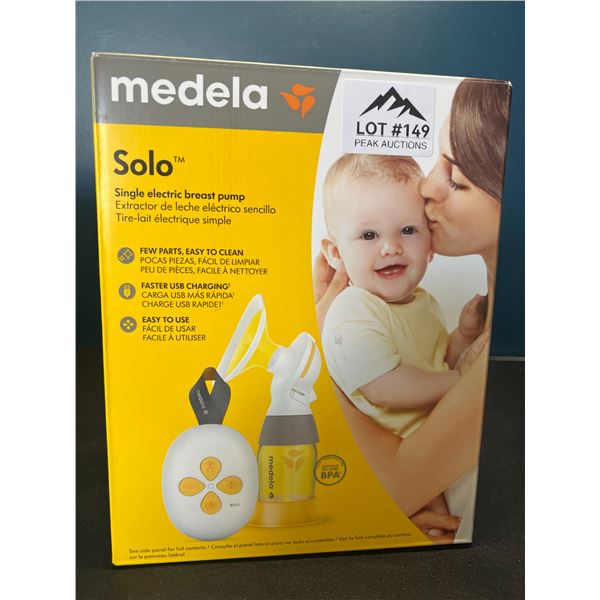 Lot of 1 Medela Solo Single Electric Breast Pump - Brand New SEALED!