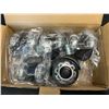 Image 2 : Lot of 2 Boxes of Roller-Blade Style Wheels for Office Chairs