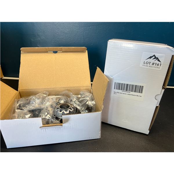 Lot of 2 Boxes of Roller-Blade Style Wheels for Office Chairs