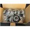 Image 2 : Lot of 2 Boxes of Roller-Blade Style Wheels for Office Chairs