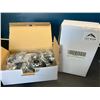 Image 1 : Lot of 2 Boxes of Roller-Blade Style Wheels for Office Chairs