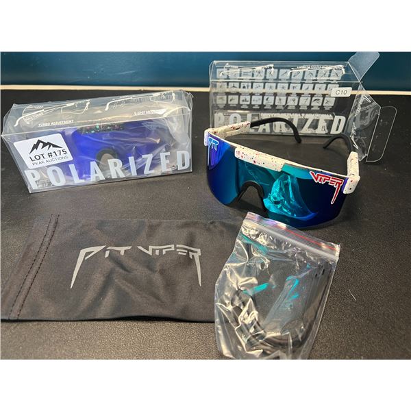 Lot of 2 Pit Viper Polarized Sunglasses