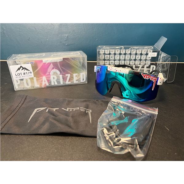 Lot of 2 Pit Viper Polarized Sunglasses