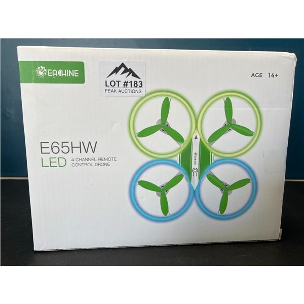Lot of 1 Eachine E65HW LED 4-Channel Remote Control Drone