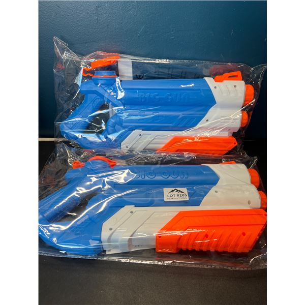 Lot of 2 'Big Gun' Water Guns