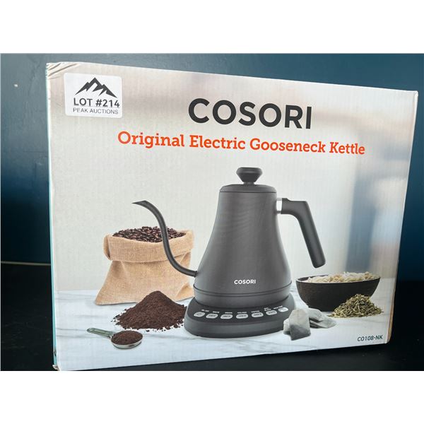 Lot of 1 Cosori Original Electric Gooseneck Kettle