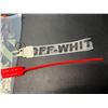 Image 3 : Lot of 3 Off-White Keychain Rubber Lanyards