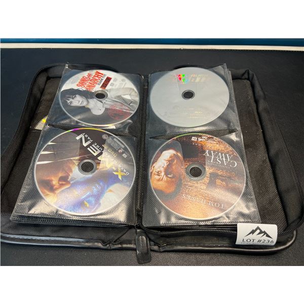 Lot of 1 Book of Assorted DVD's - Used