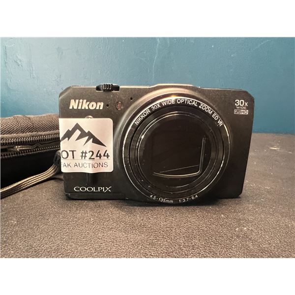 Lot of 1 Nikon Coolpix S9700 Digital Camera - Used