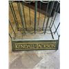 Image 2 : Lot of 1 Vintage Kendall-Jackson Metal Wine Rack - Used