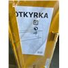 Image 2 : Lot of 1 Ikea Steel Botkyrka Wall Shelf - Yellow