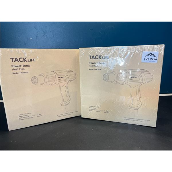 Lot of 2 TackLife Heat Guns - Brand New Sealed!