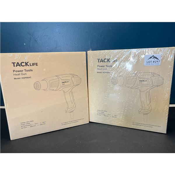 Lot of 2 TackLife Heat Guns - Brand New Sealed!