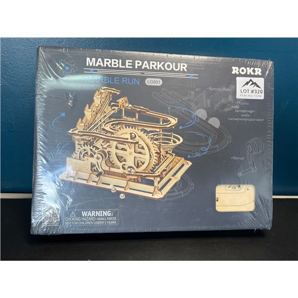 Lot of 1 Rokr Marble Parkour 3D Wooden Puzzle