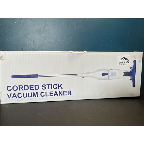 Lot of 1 Intercleaner Corded Stick Vacuum Cleaner - Bagless Stick Vac for Home