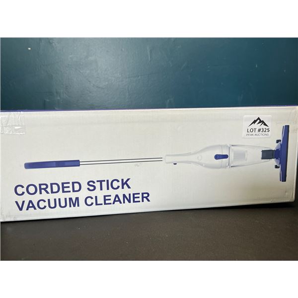 Lot of 1 Intercleaner Corded Stick Vacuum Cleaner - Bagless Stick Vac for Home