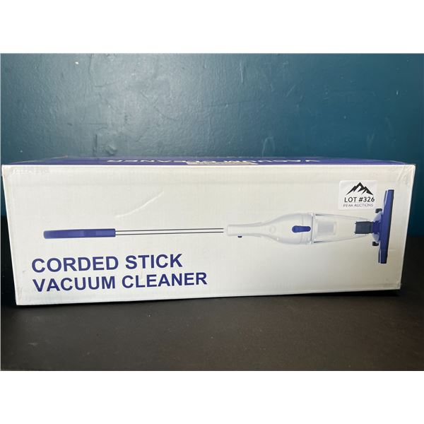 Lot of 1 Intercleaner Corded Stick Vacuum Cleaner - Bagless Stick Vac for Home