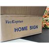 Image 2 : Lot of 1 "Home" Display/Decor Sign