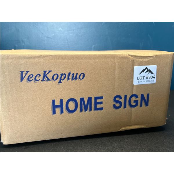 Lot of 1 "Home" Display/Decor Sign